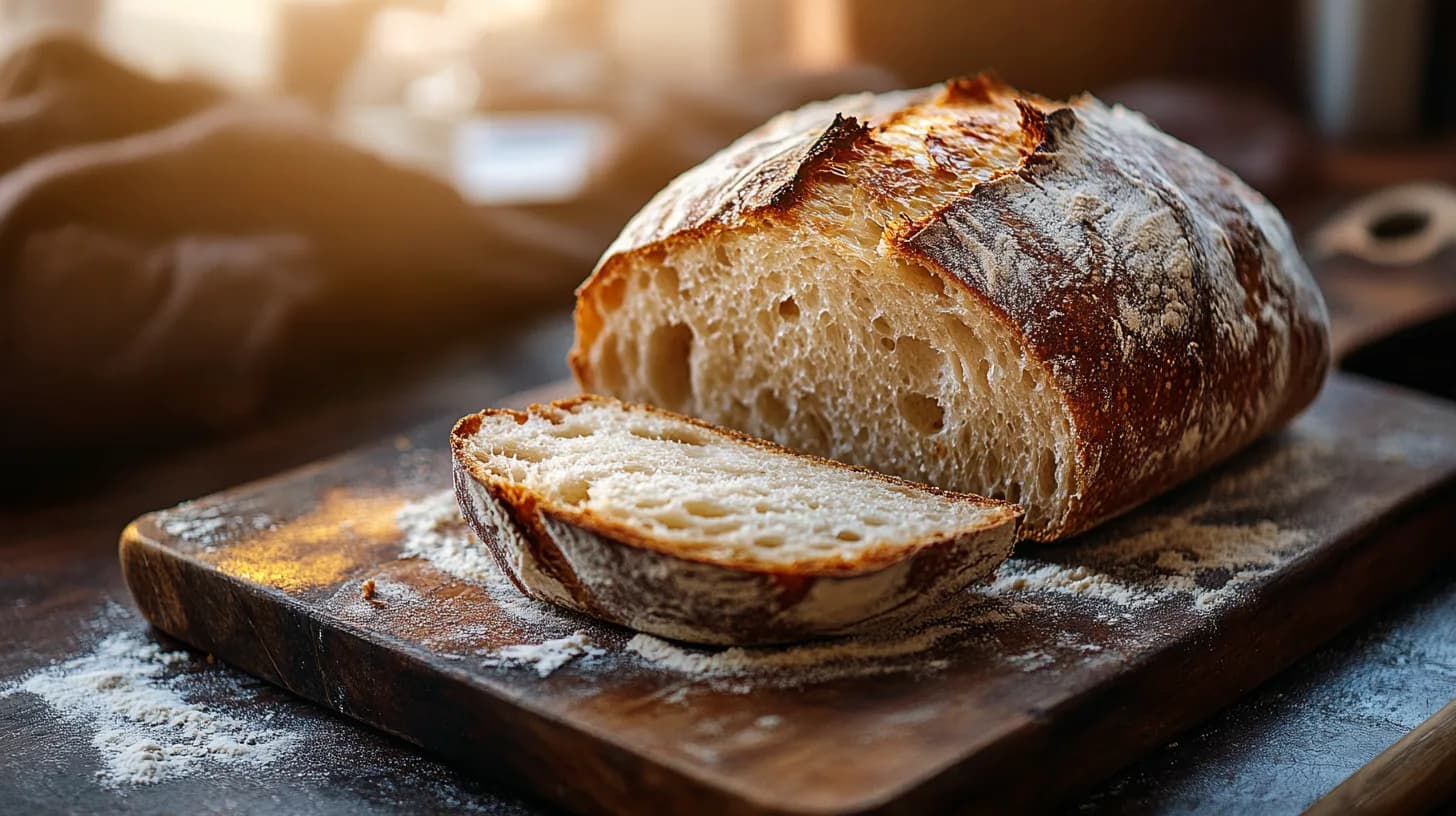 Pão de Fermentação Natural para Iniciantes